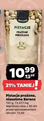 Netto Pistacje prażone niesolone oferta