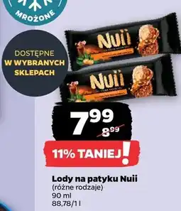 Netto Lody na patyku Nuii (różne rodzaje) oferta