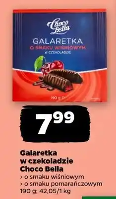 Netto Galaretka w czekoladzie Choco Bella o smaku wiśniowym, o smaku pomarańczowym oferta