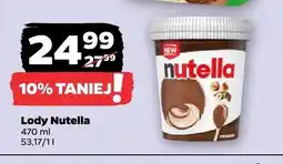 Netto Lody Nutella oferta