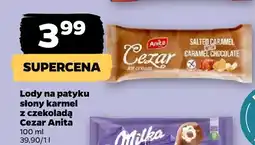 Netto Lody na patyku słony karmel z czekoladą oferta