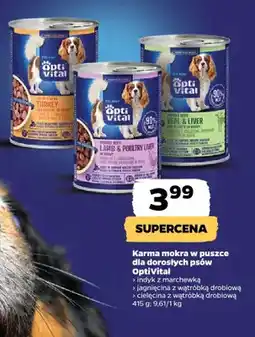 Netto Karma mokra w puszce dla dorosłych psów cielęcina z wątróbką drobiową oferta