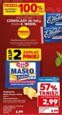 Kaufland Masło polskie ekstra 82% 200g opakowanie oferta
