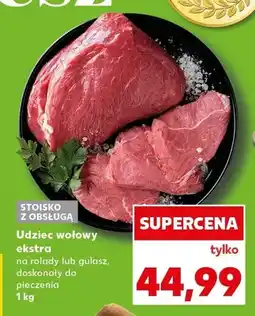 Kaufland Udziec wołowy ekstra na roladę lub gulasz, doskonały do pieczenia oferta