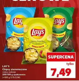 Kaufland Chipsy ziemniaczane różne rodzaje 200/170g opakowanie oferta