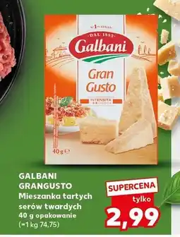 Kaufland Gran Gusto mieszanka tartych serów twardych oferta