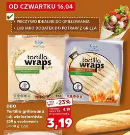 Kaufland Tortilla grillowana wieloziarnista oferta