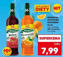 Kaufland Syrop owocowa spiżarnia różne rodzaje oferta