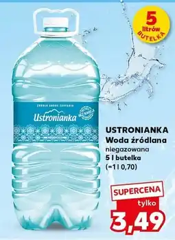 Kaufland Woda źródlana niegazowana oferta