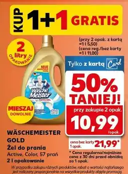Kaufland Żel do prania Active Care 67 prań oferta