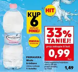Kaufland Woda źródlana różne rodzaje oferta