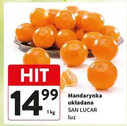 Intermarche Mandarynka układana san lucar luz oferta