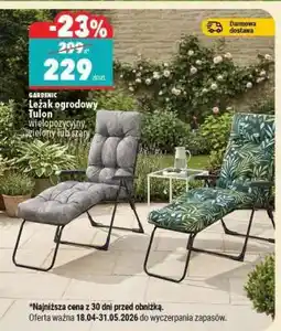 Biedronka Leżak ogrodowy Tulon oferta