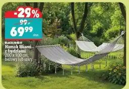 Biedronka Hamak Miami z frędzlami oferta