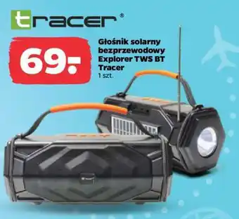 Głośnik solarny bezprzewodowy Explorer TWS BT Tracer