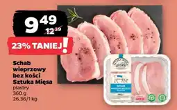 Netto Schab wieprzowy bez kości Sztuka Mięsa oferta