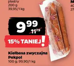Netto Kiełbasa zwyczajna Pekpol oferta