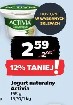 Netto Jogurt naturalny Activia oferta