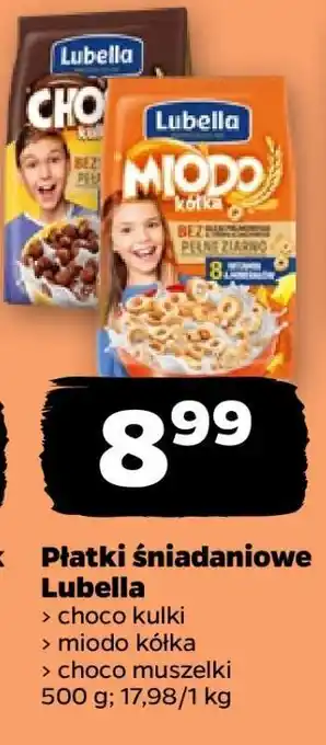 Netto Płatki śniadaniowe LUBELLA oferta