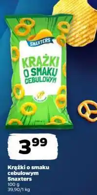Netto Krążki o smaku cebulowym Snaxters oferta