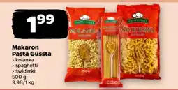 Netto Makaron Pasta Gussta oferta
