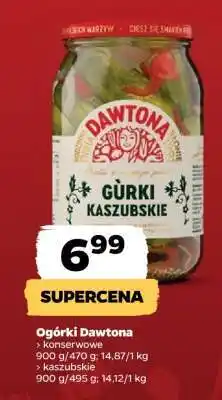 Netto Ogórki Dawtona oferta