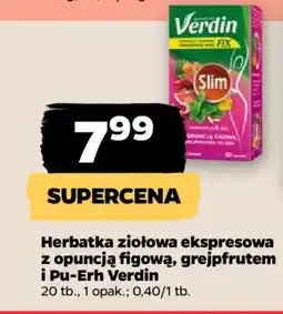 Netto Herbatka ziołowa ekspresowa z opuncją figową, grejpfrutem i Pu-Erh Verdin oferta