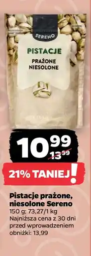Netto Pistacje prażone niesolone Sereno oferta