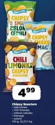 Netto Chipsy Snaxters oferta