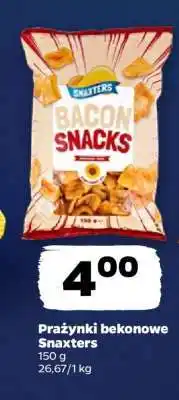 Netto Prażynki bekonowe Snaxters oferta