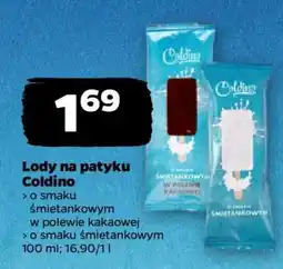 Netto Lody na patyku Coldino oferta