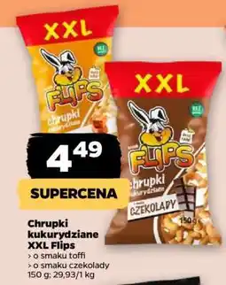 Netto Chrupki kukurydziane XXL Flips oferta