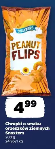 Netto Chrupki o smaku orzeszków ziemnych Snaxters oferta