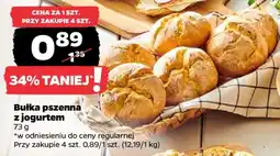 Netto Bułka pszenna z jogurtem oferta