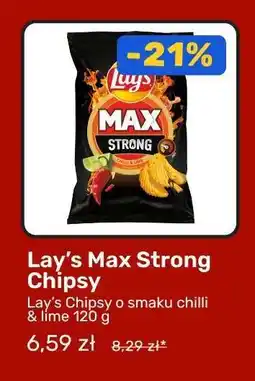 Biedronka Lay’s Max Strong Chipsy oferta