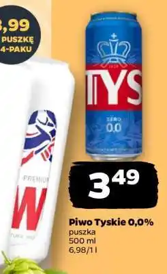 Netto Piwo Tyskie 0,0% oferta