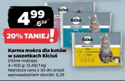 Netto Karma mokra dla kotów w saszetkach Kiciuś oferta