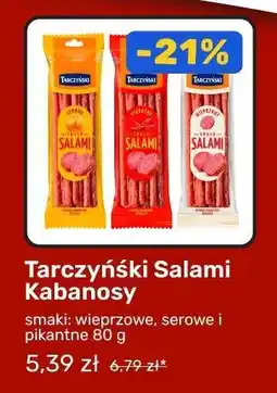 Biedronka Tarczyński Salami Kabanosy oferta
