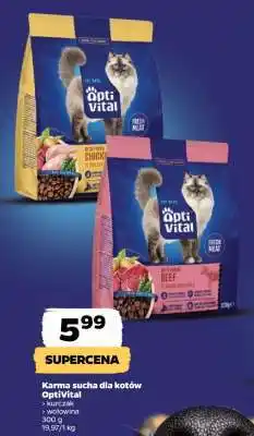 Netto Karma sucha dla kotów OptiVital oferta