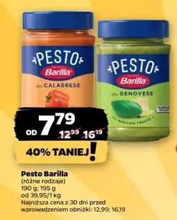 Netto Pesto BARILLA oferta