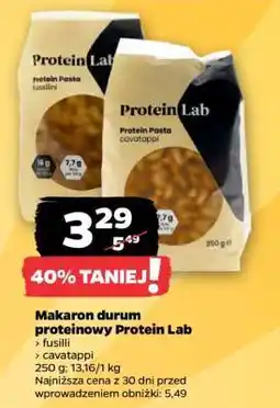 Netto Makaron durum proteinowy Protein Lab oferta