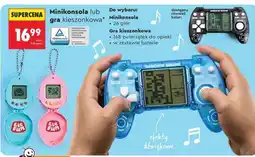 Biedronka Minikonsola lub gra kieszonkowa oferta