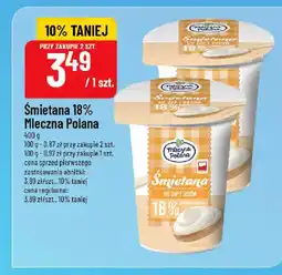 Polomarket Śmietana 18% Mleczna Polana oferta