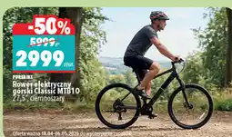 Biedronka Rower elektryczny górski Classic MTB10 27,5, ciemnoszary Purebike oferta