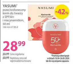 Hebe Przeciwsłoneczny krem do twarzy z SPF50+ i niacynamidem oferta