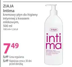 Hebe Intima kremowy płyn do higieny intymnej z kwasem mlekowym oferta