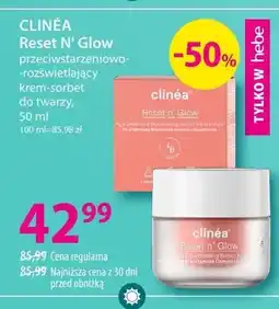 Hebe Reset N Glow krem przeciwstarzeniowy rozświetlający o działaniu naprawczym do twarzy oferta