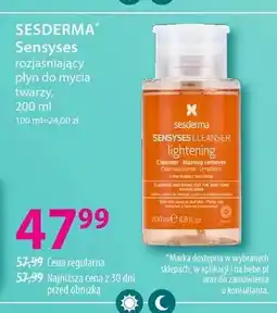 Hebe Sensyses rozjaśniający płyn do mycia twarzy oferta