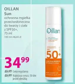 Hebe Sun ochronna mgiełka przeciwsłoneczna do twarzy i ciała z SPF50+ oferta