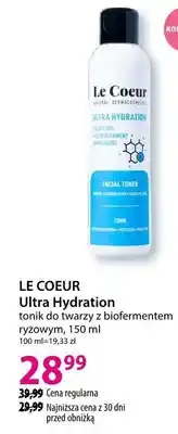 Hebe Tonik do twarzy z biofermentem ryżowym Ultra Hydration oferta